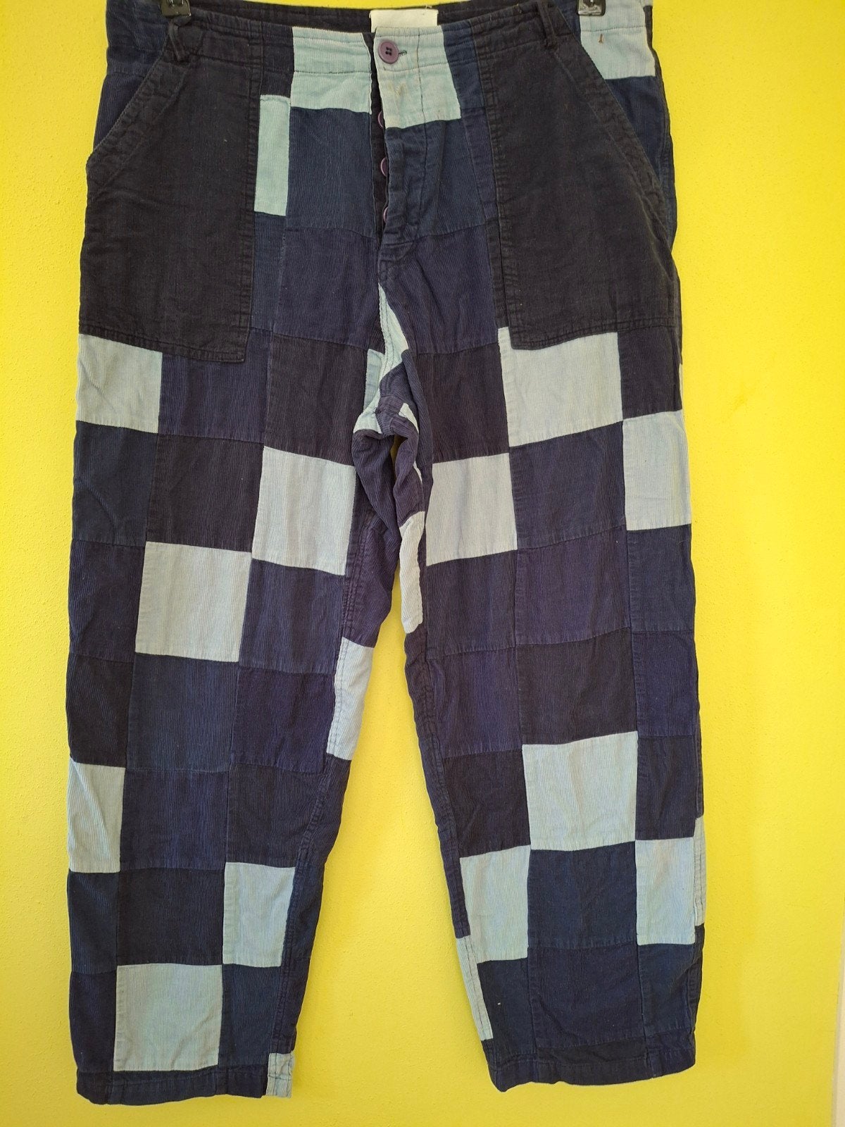Antik Batik Broek Maat L/42 - Diverse Blauwtinten, Blauw, Maat 42/44 (L), Ophalen of Verzenden, Lang