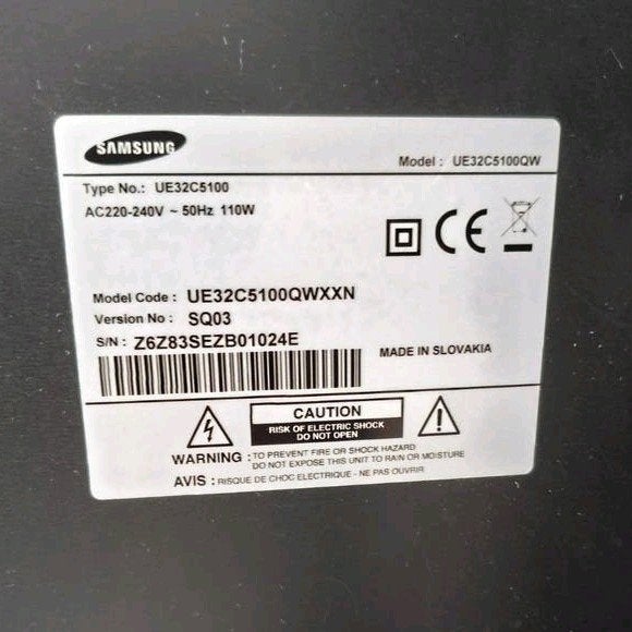 Samsung UE32C5100 LED TV - Full HD, 80 cm, Audio, Tv en Foto, Televisies, Ophalen of Verzenden, Samsung, Gebruikt, LED