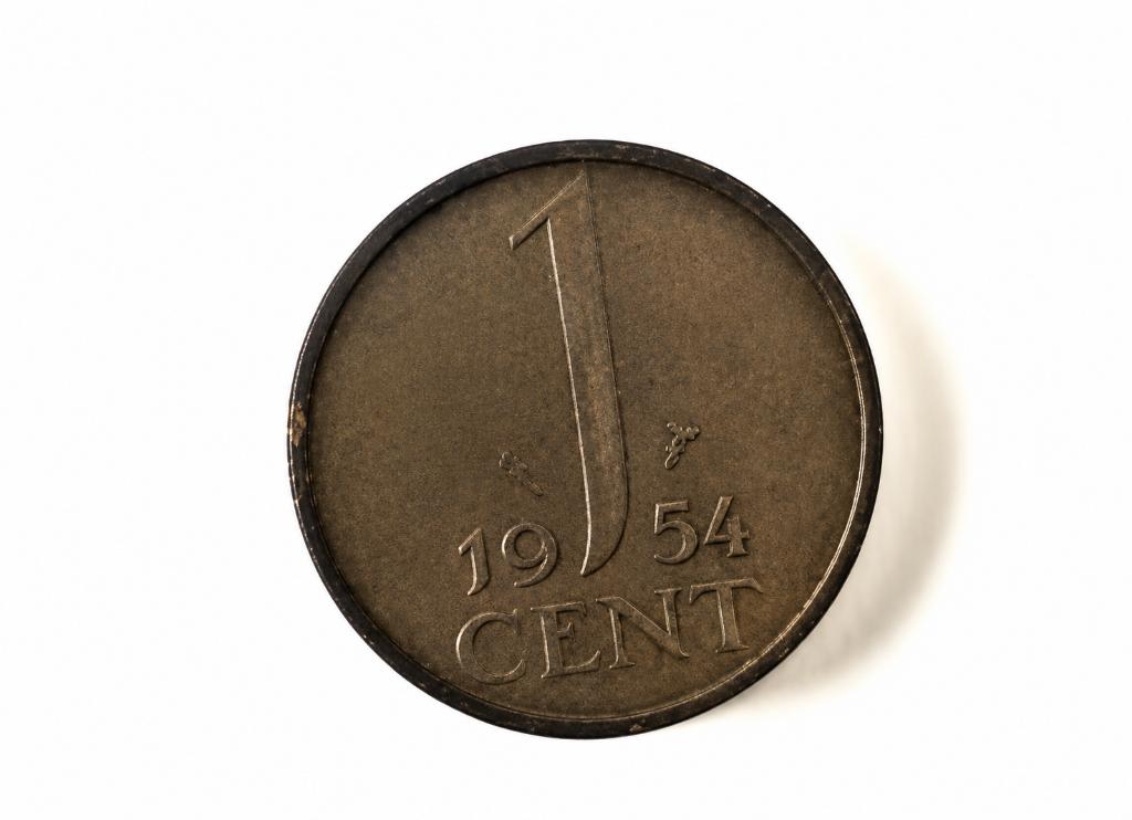 1 cent munt *1954*- koningin Juliana, Ophalen of Verzenden, Koningin Juliana, 1 cent, Losse munt