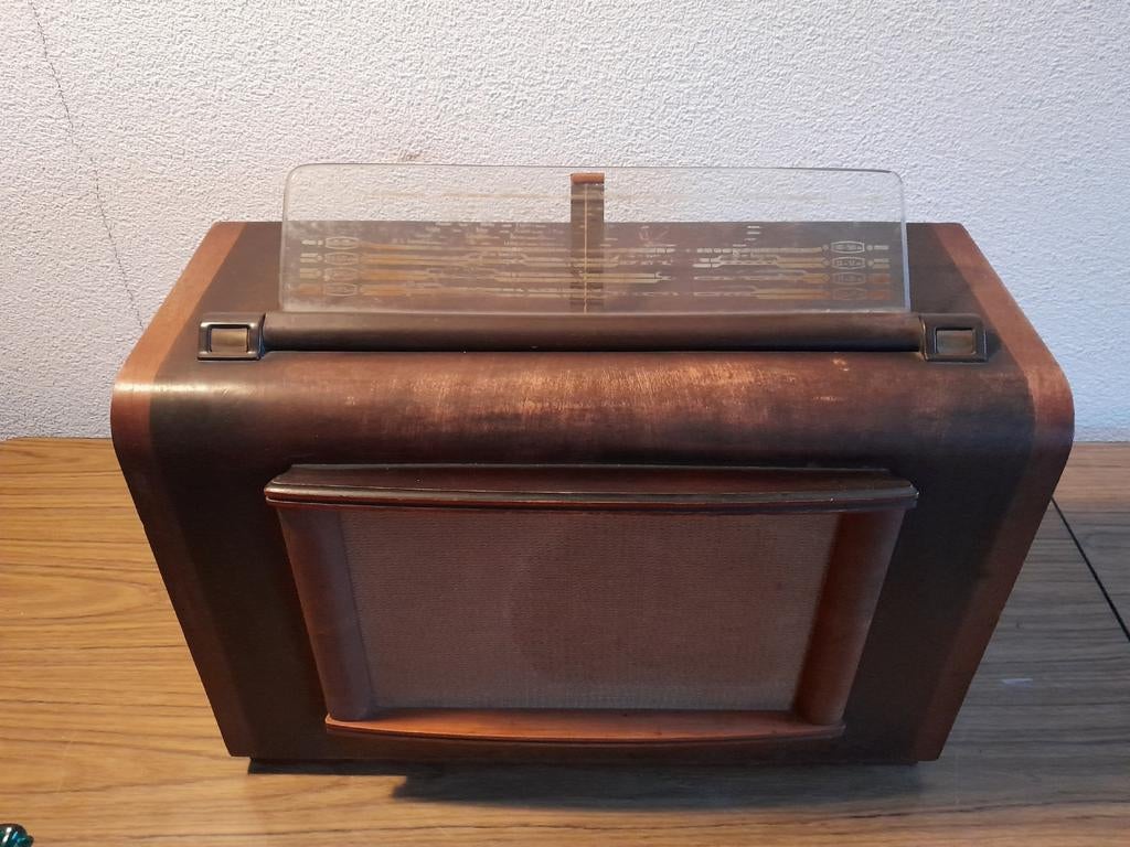 Philips BX 671 buizenradio, Antiek en Kunst, Antiek | Tv's en Audio, Ophalen