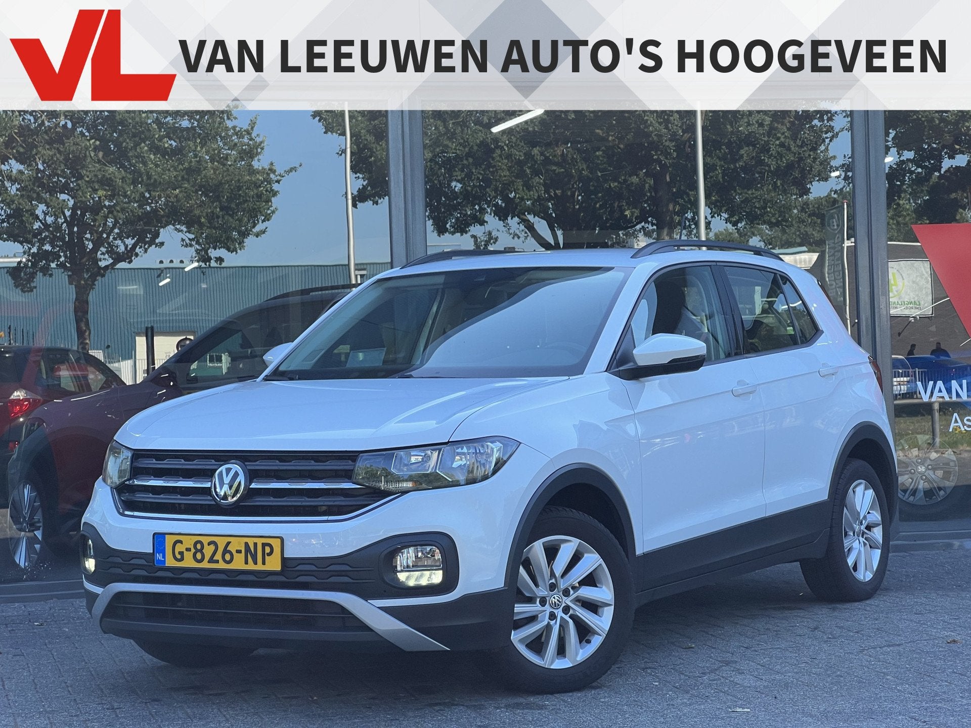 Volkswagen T-Cross 1.0 TSI Life | Camera | Apple Carplay |, Gebruikt, Euro 6, 116 pk, Wit