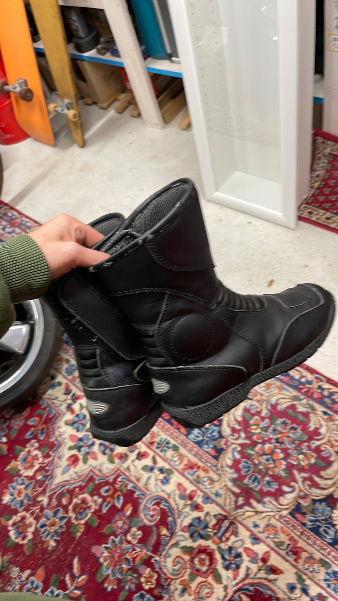Motorschoenen HIPORA, Motoren, Ophalen of Verzenden, Tweedehands, Dames, Laarzen