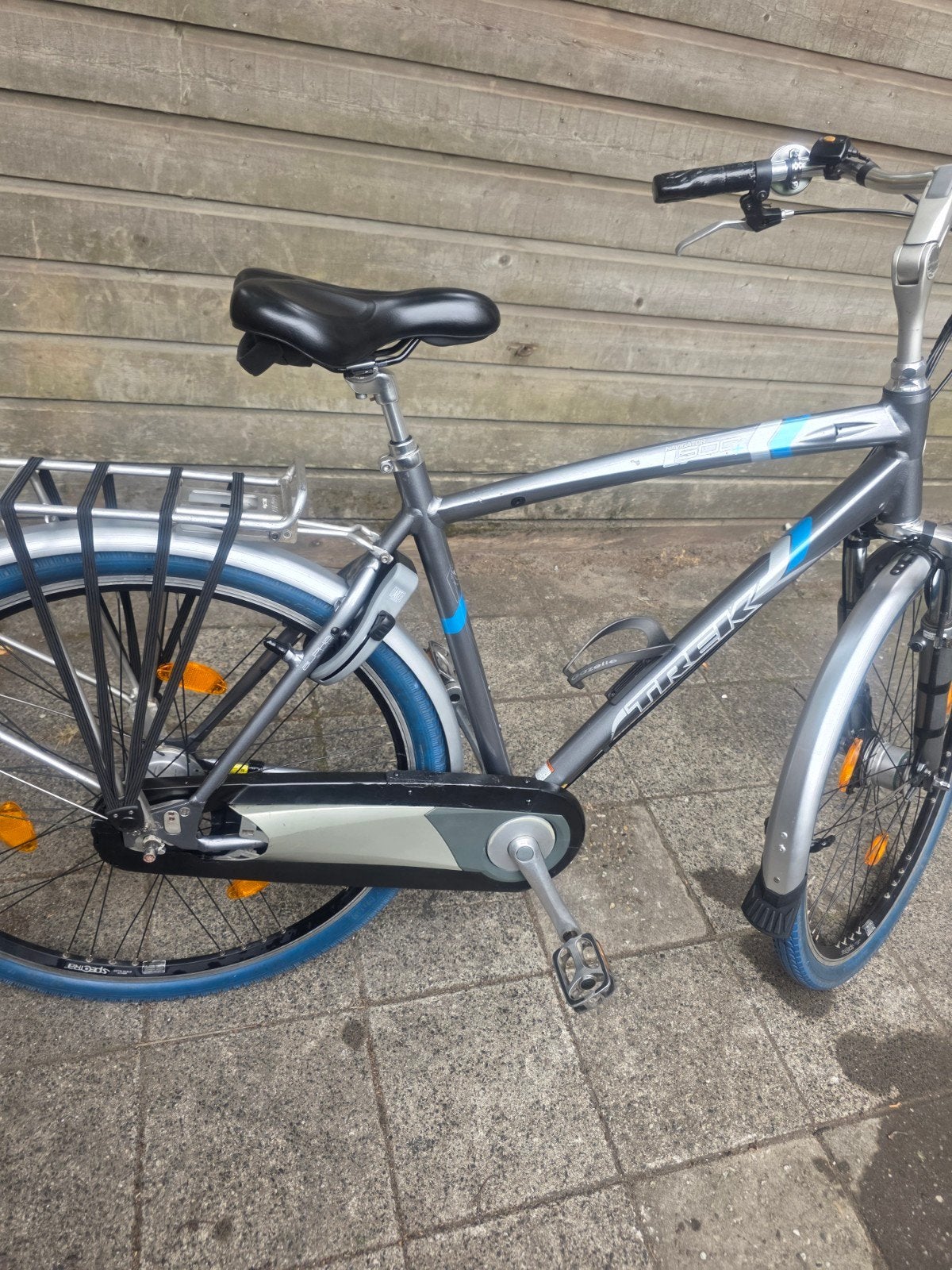 Herenfiets TREK 28 Inch 7 Versnellingen AXA SLOT, Gebruikt, Versnellingen, 57 tot 61 cm, Ophalen