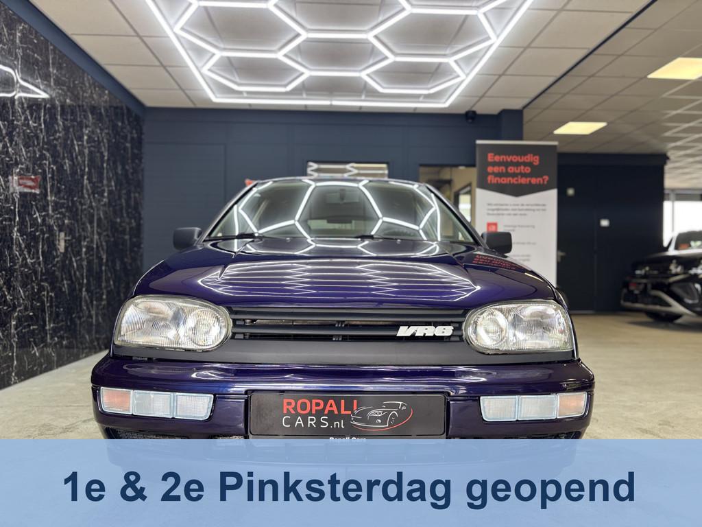 Volkswagen Golf 2.9 VR6 syncro (bj 1995), Stof, Zwart, Volkswagen, Bedrijf
