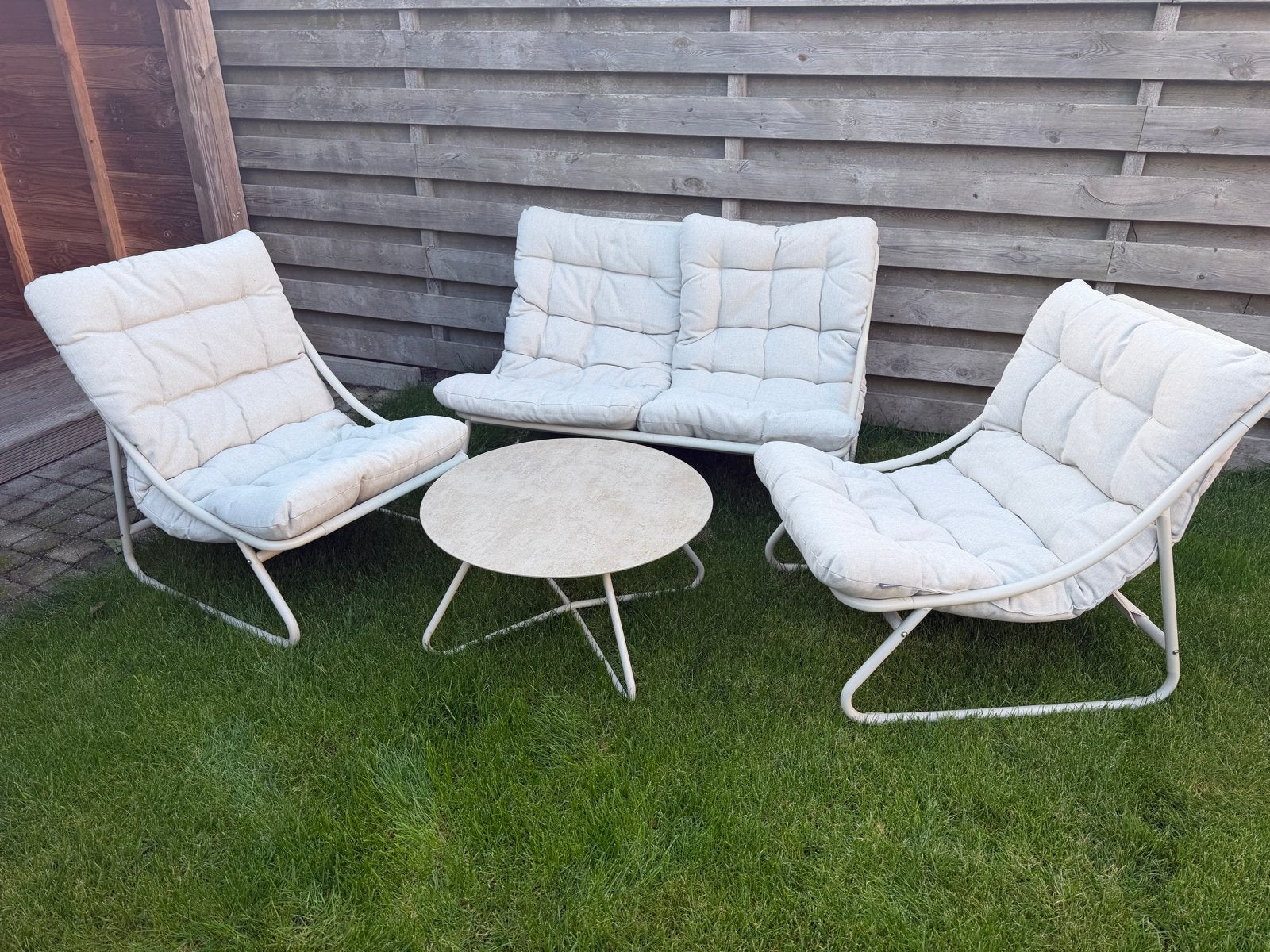 Loungeset Intratuin - Zo goed als nieuw, Ophalen, Zo goed als nieuw, Loungeset, Bank