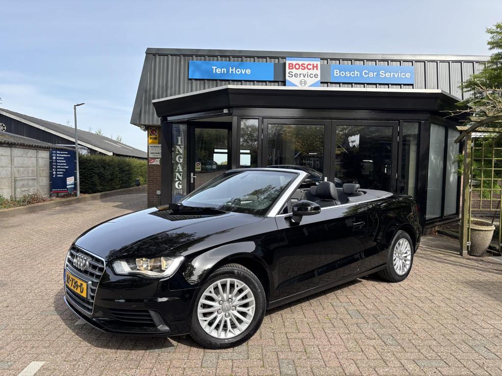 Audi A3 Cabriolet 1.4 TFSI CoD Ambiente Pro Line|Trekhaak|Cr, Gebruikt, 4 cilinders, Zwart, Origineel Nederlands
