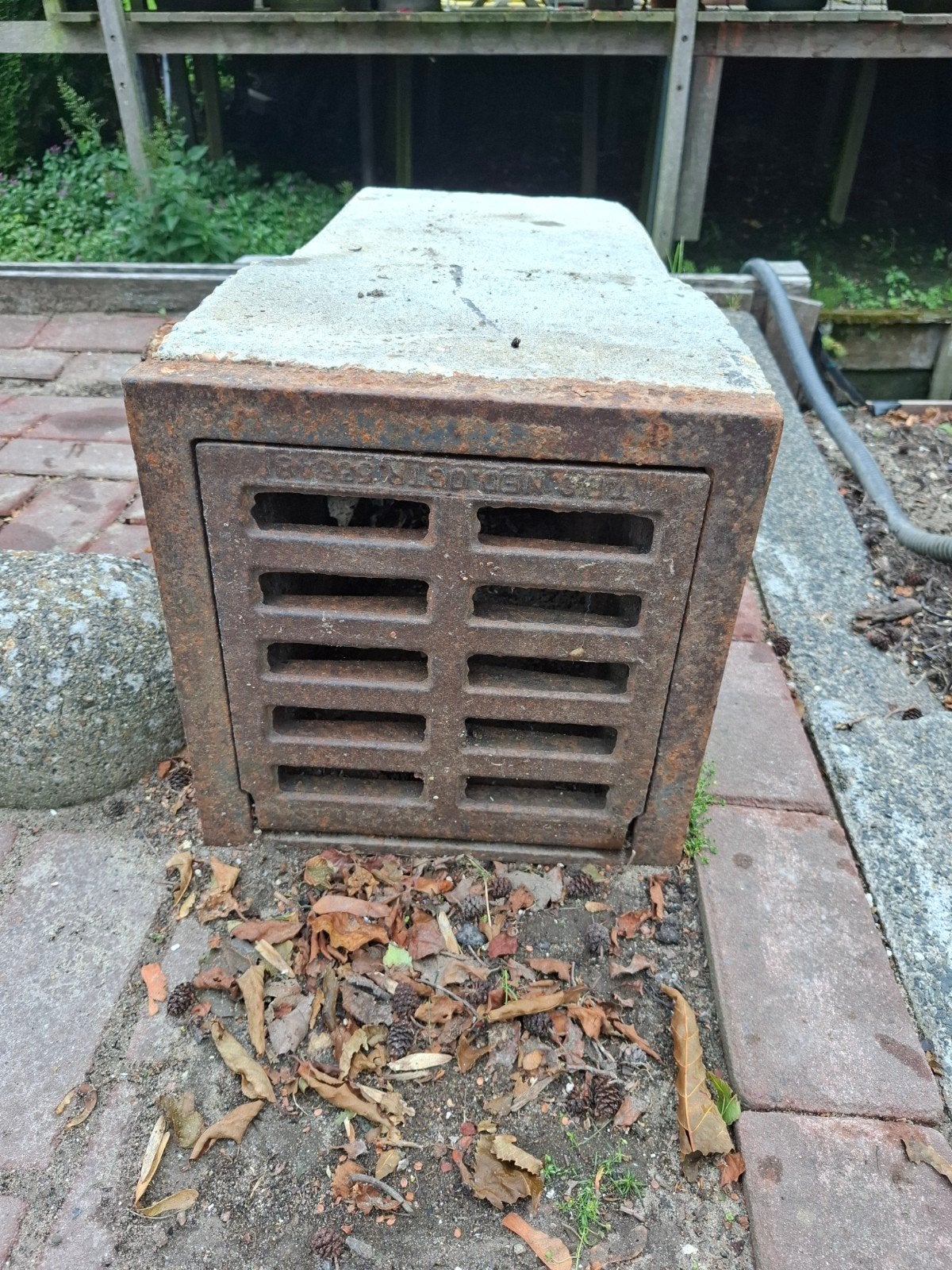 Kolk regenwater afvoer, Ophalen, Gebruikt