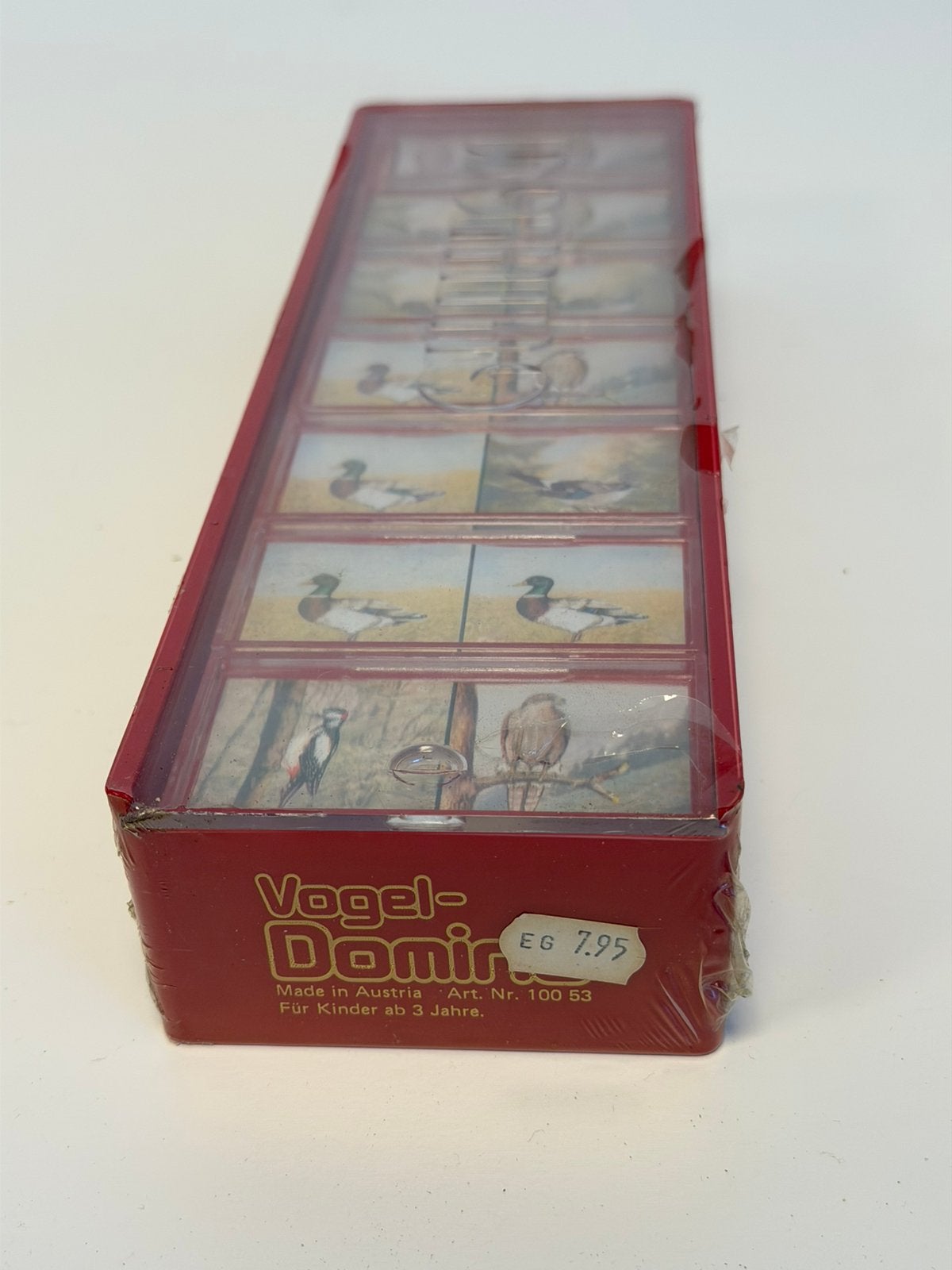 Vintage Vogels spel Vogel-Domino Made Austria Nieuw Sealed, P, P, P, Nieuw