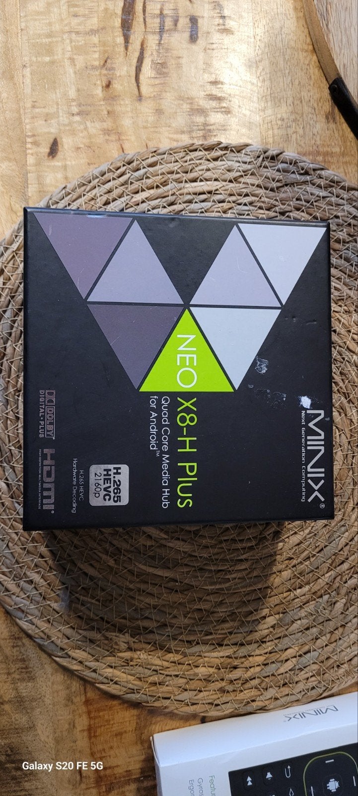 MINIX NEO X8-H Plus Quad Core Media Hub voor Android, Audio, Tv en Foto, Ophalen of Verzenden, Zo goed als nieuw