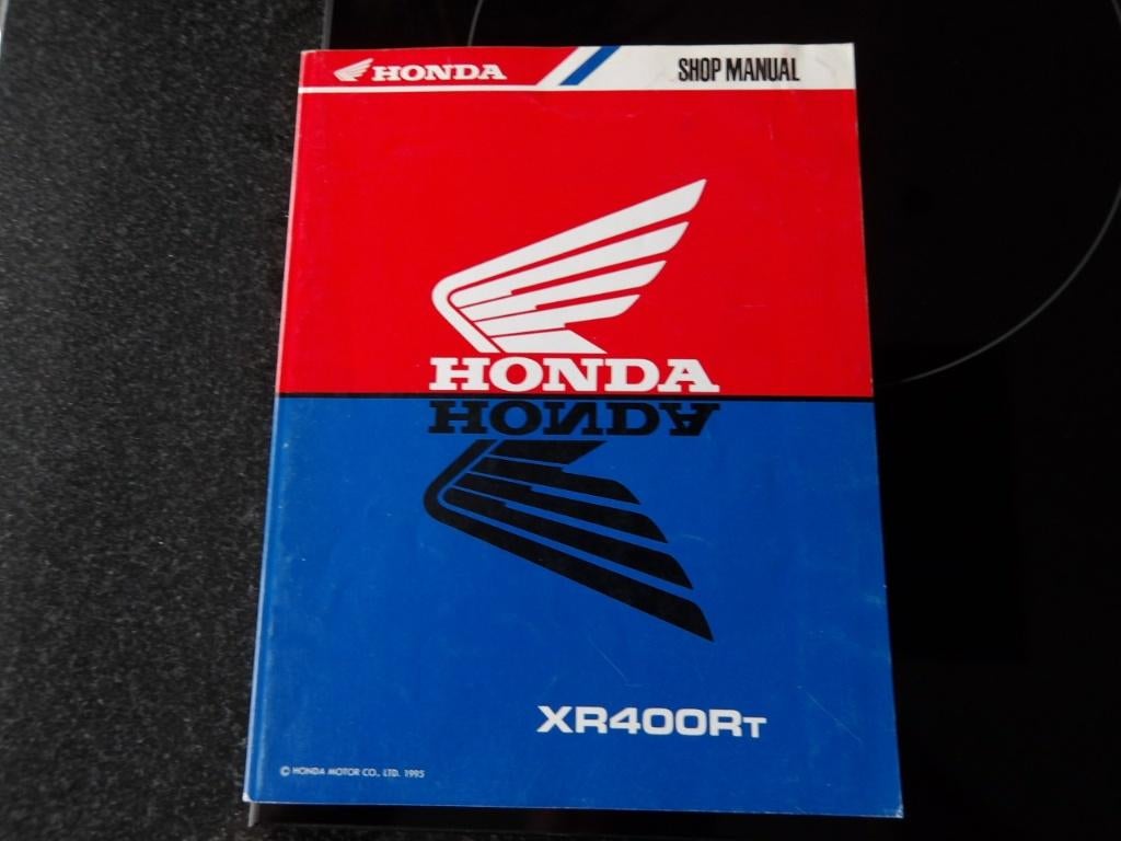 Orig werkplaatshandboek Honda XR400R t, Motoren, Verzenden, Honda