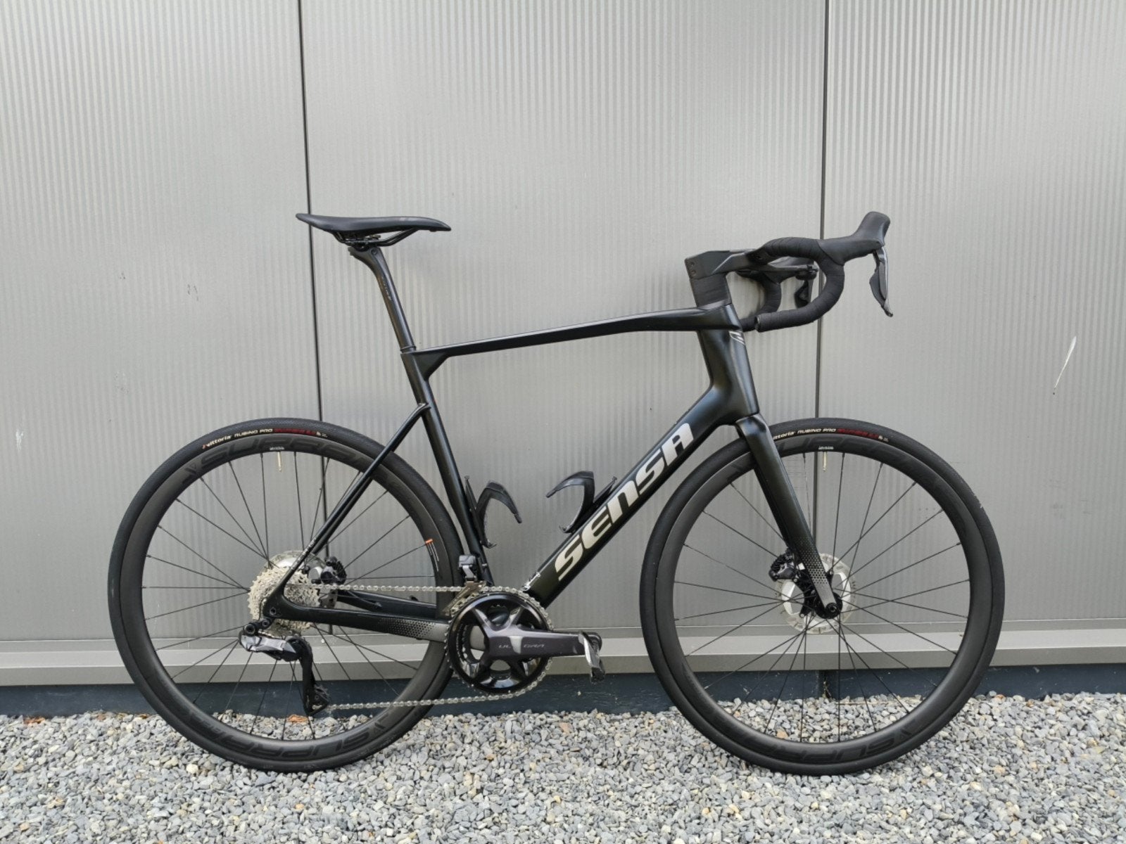 Sensa Giulia GF Custom Disc Ultegra Di2. 61cm. Carbon wiele, 28 inch, Carbon, Heren, Zo goed als nieuw