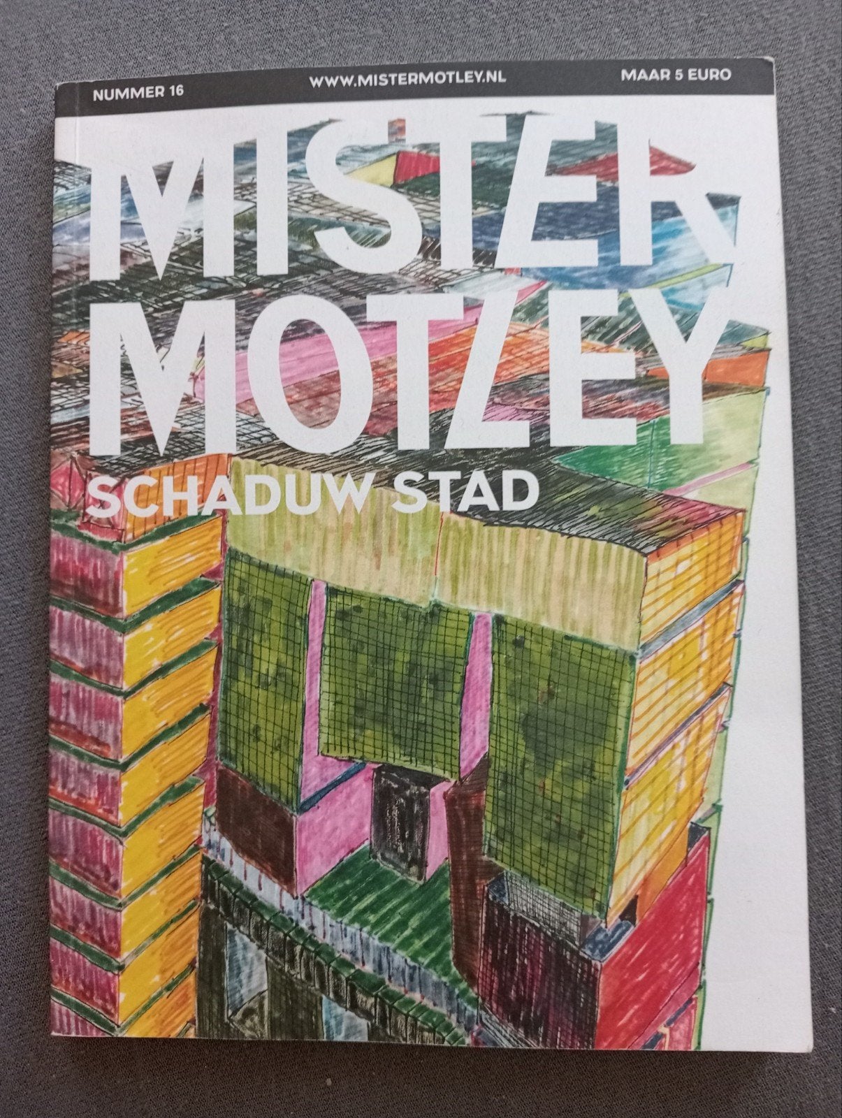 Mister Motley - Schaduw Stad - Nummer 16, Boeken, Ophalen of Verzenden