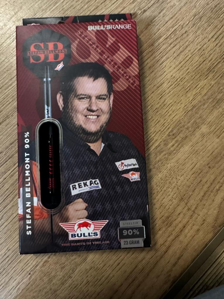Bulls Stefan Bellmont 90% Darts - 23 gr- Nieuw en Ongebruikt, ., Nieuw, Ophalen of Verzenden, .