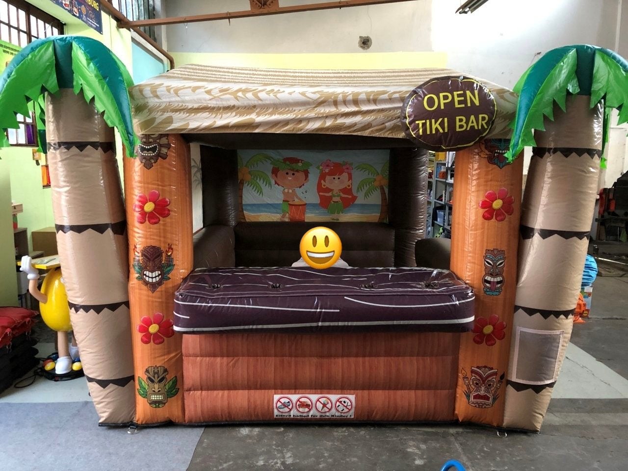 Opblaasbare Tikki Bar - Perfect voor Feestjes en Events!, Ophalen, Zo goed als nieuw
