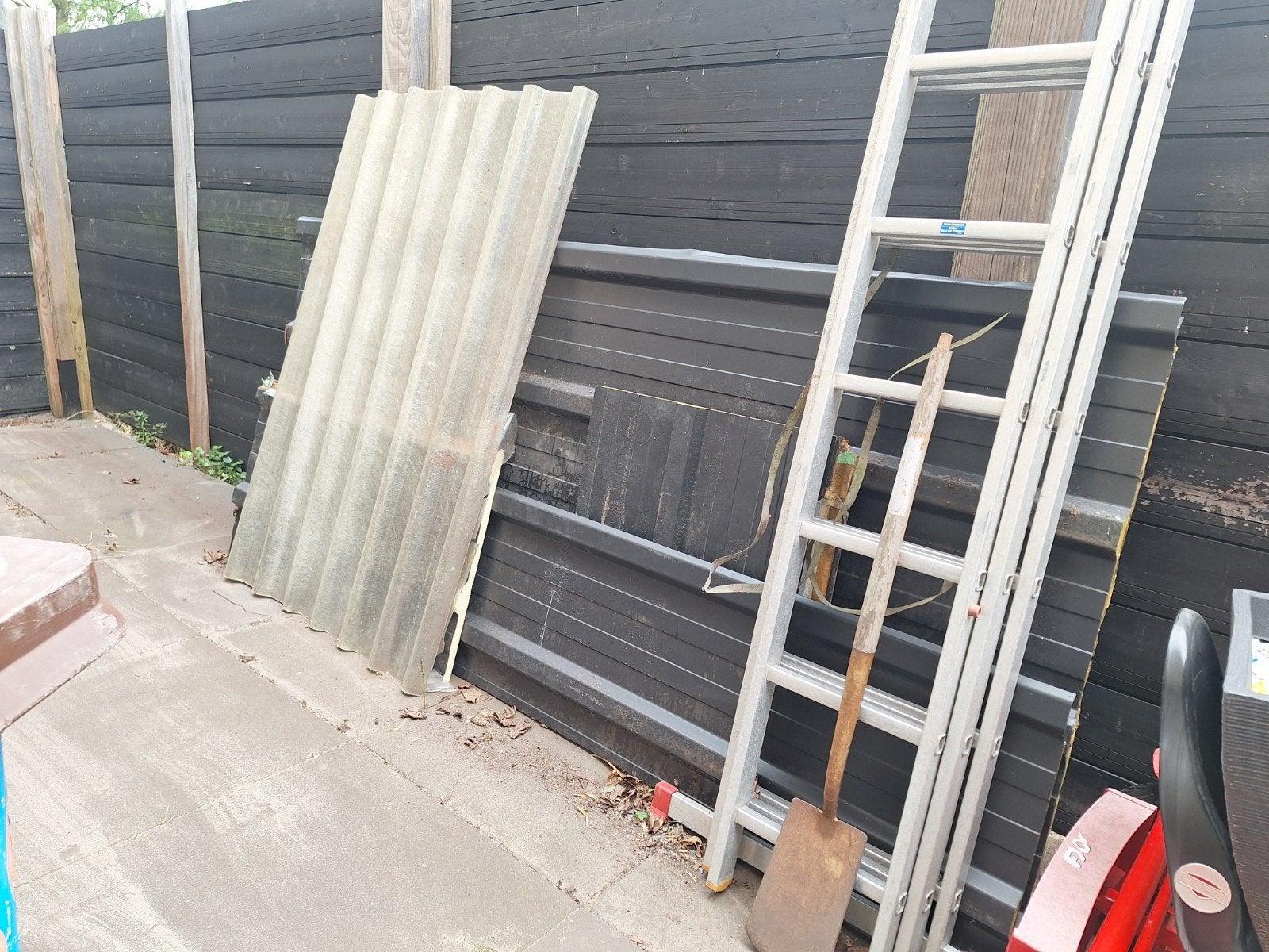 Sandwichpanelen gratis ophalen., Ophalen, Rolsteiger of Kamersteiger, Minder dan 2 meter