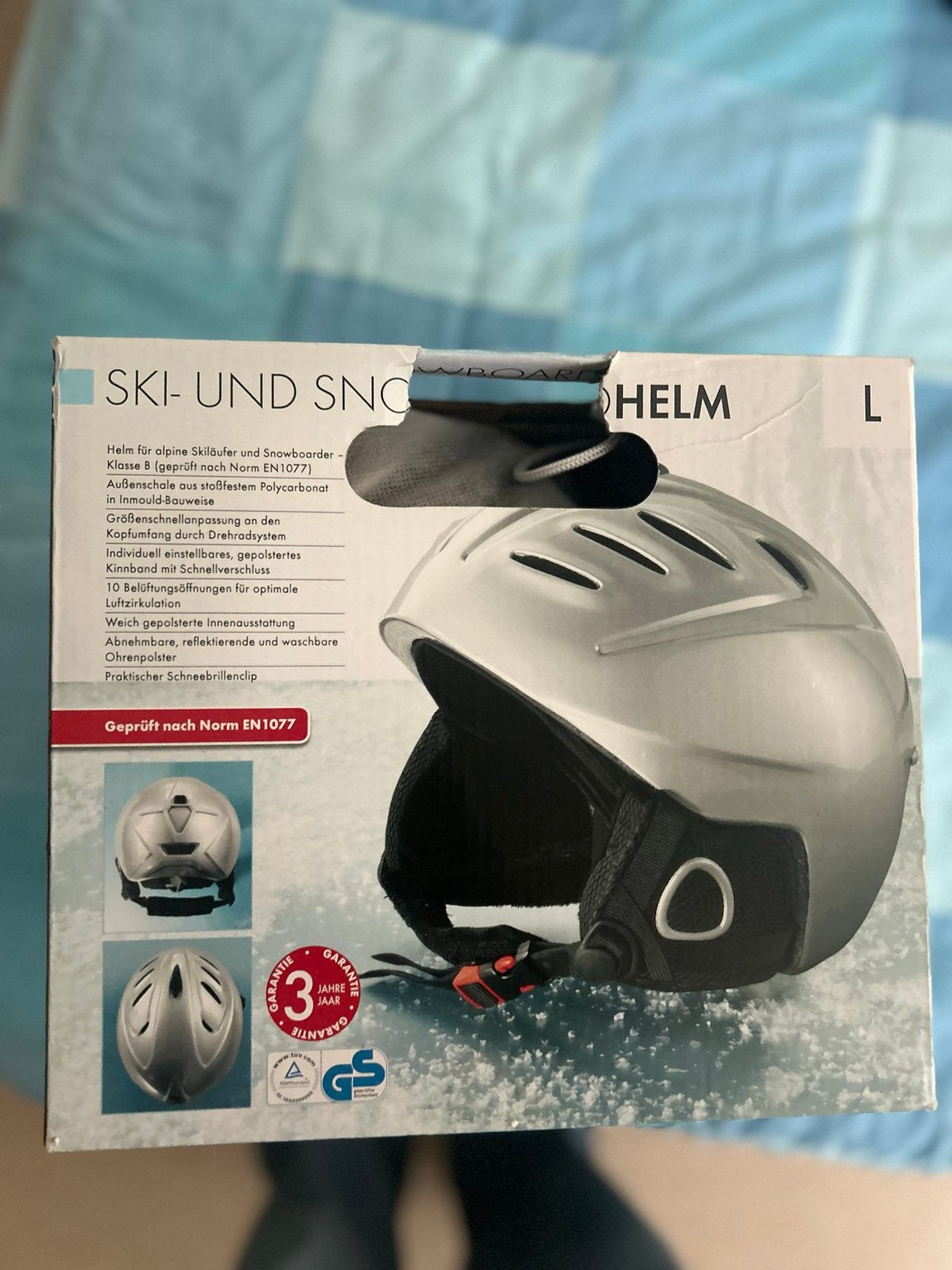 Ski- en snowboardhelm - Maat L - Nieuw in doos, Sport en Fitness, Skiën en Langlaufen, Ophalen of Verzenden, Nieuw, Skiën, Overige typen