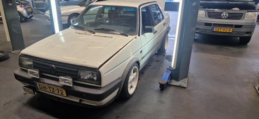 Volkswagen Jetta 1.6 K6 1991 Wit, Auto's, Volkswagen, Voorwielaandrijving, 455 kg, 4 cilinders, Wit
