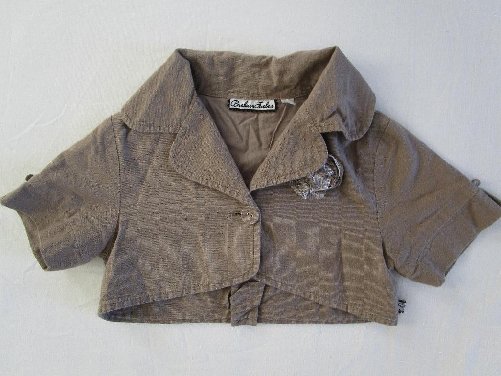 Barbara Farber vestje bolero 110, Meisje, Trui of Vest, Ophalen of Verzenden, Zo goed als nieuw