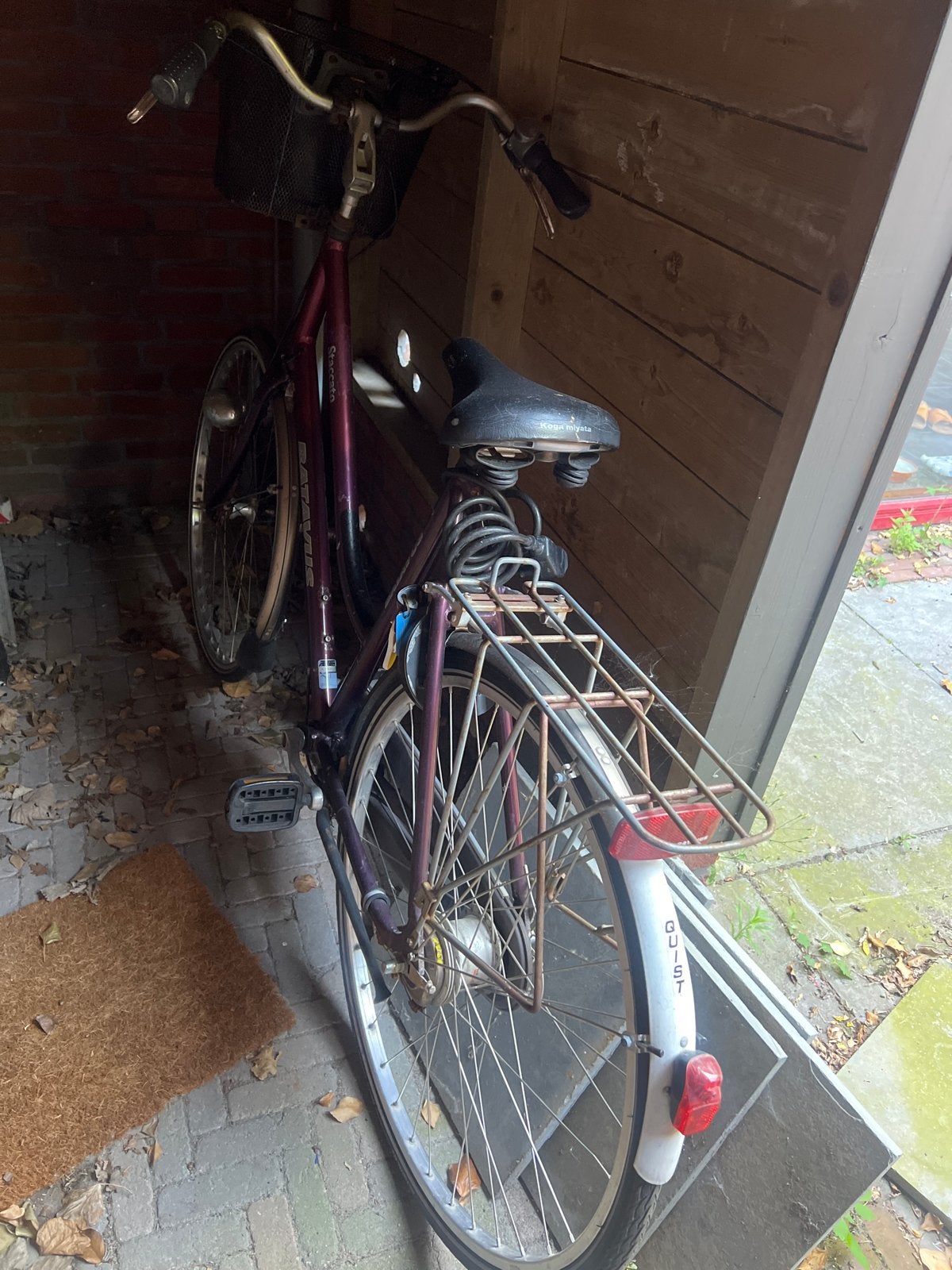 Damesfiets met slot en mandje - Batavus Staccato, Ophalen, Versnellingen, Batavus, Trommelrem