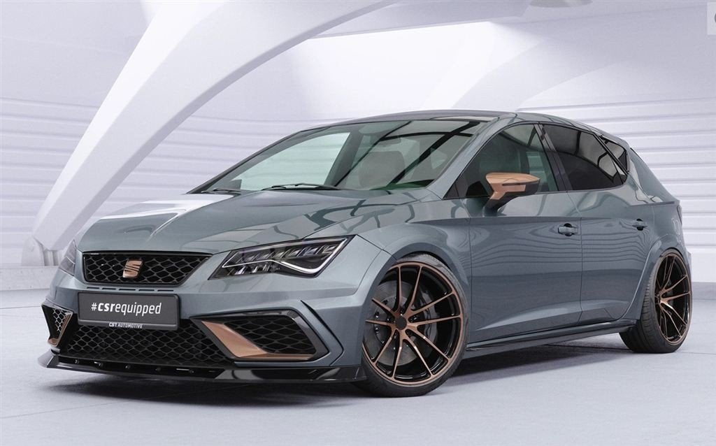 CSR Automotive Splitter Spoiler Seat Leon 3 5F Cupra R CSL88, Verzenden, Automotive Parts, A.parts@hotmail.nl, Trasmolenlaan 12 3447 GZ Woerden