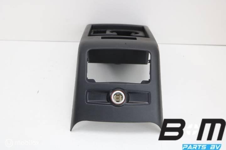 Achterkant middenconsole Audi A6 4F 4F0863244C, Gebruikt