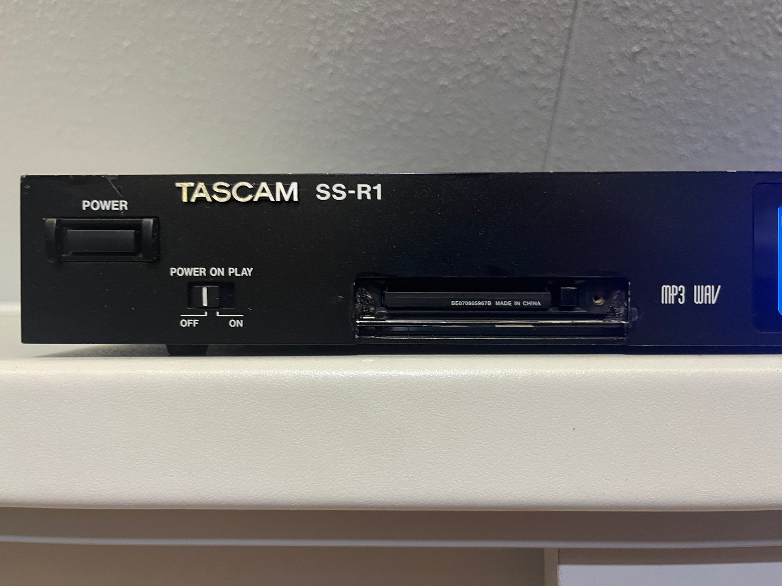 Tascam SS-R1 Solid State Recorder - mist klepje, Ophalen of Verzenden, Gebruikt