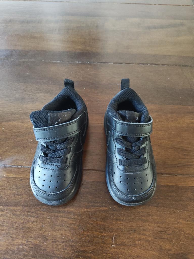 Nike Air Force 1 baby schoenen maat 21 zwart, Gebruikt, Jongen of Meisje, Schoenen, Ophalen of Verzenden