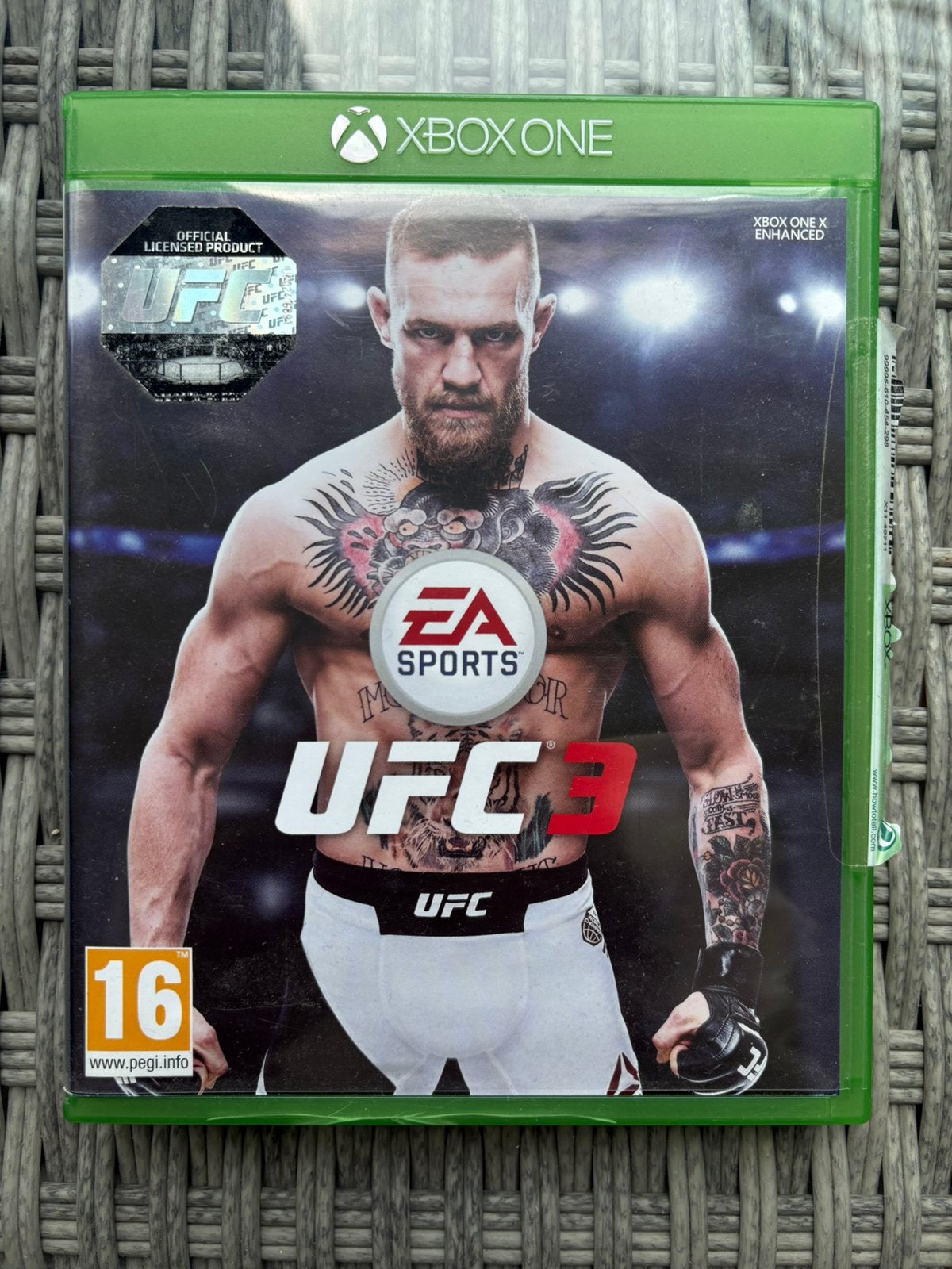 UFC 3 Xbox one Game, Gebruikt, Vechten, 2 spelers, Ophalen of Verzenden