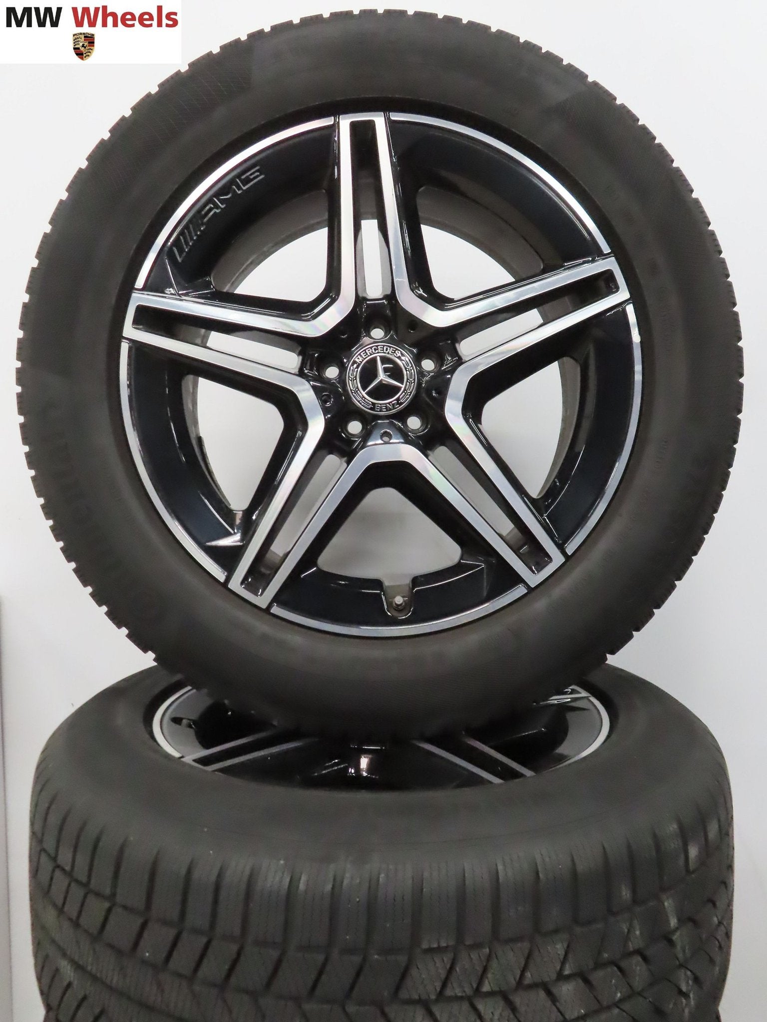Mercedes GLE W167 AMG 20 inch velgen met winterbanden DEMO, Gebruikt, -, 275 mm, -