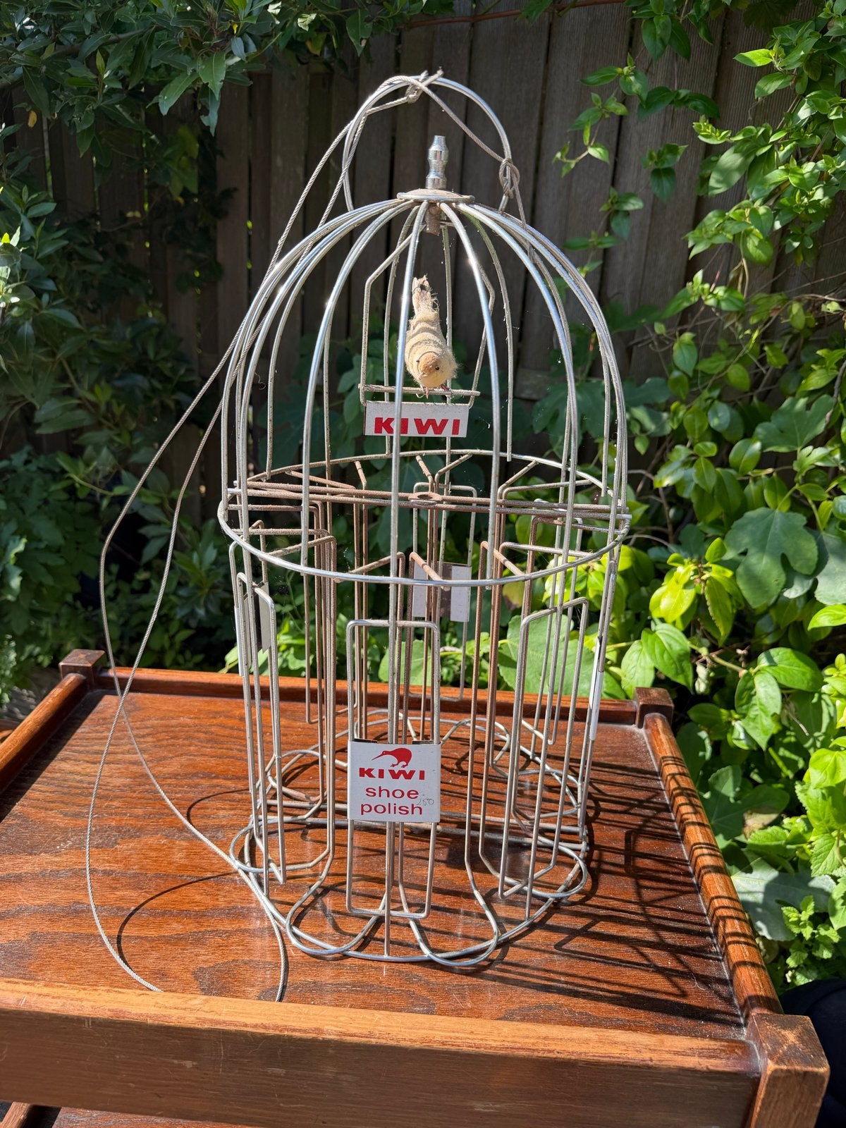 Vogel kooi kiwi schoenmaker, Antiek en Kunst, Ophalen of Verzenden