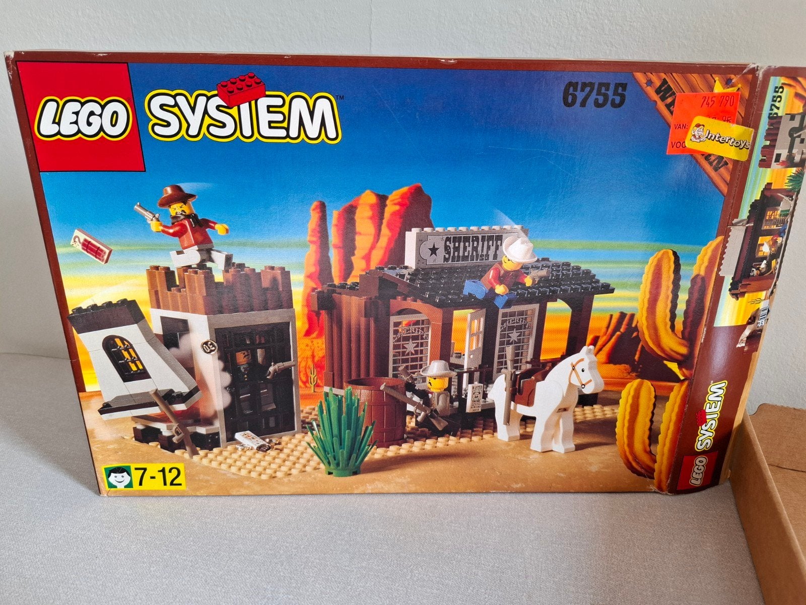 Doos Lego System 6755 Sheriff's Lock-Up - Western, Gebruikt, Overige thema's, Verzenden, Lego