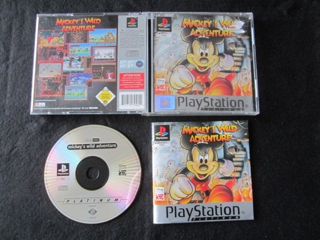 Mickey Mouse PS1 Playstation 1, Spelcomputers en Games, Games | Sony PlayStation 1, Gebruikt, 1 speler, Ophalen of Verzenden, Vanaf 3 jaar