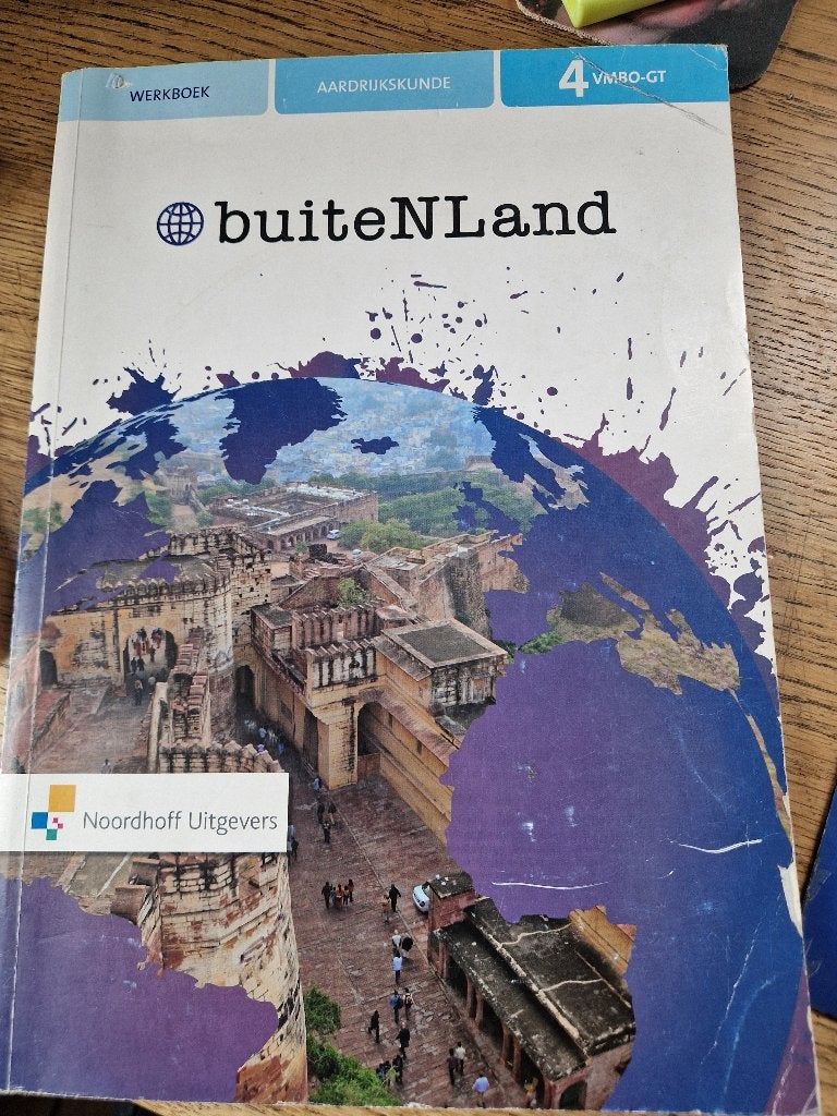 buiteNLand Aardrijkskunde 4 VMBO-GT werkboek, Boeken, Ophalen of Verzenden, Gelezen, VMBO, Aardrijkskunde