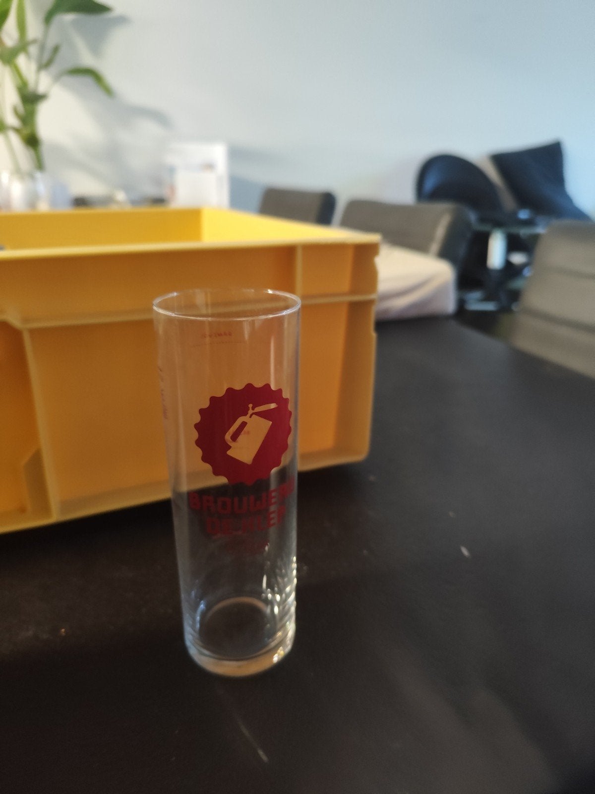 22x Brouwerij De Klep fluitje bierglazen, Ophalen of Verzenden, Zo goed als nieuw, Glas of Glazen, Overige merken
