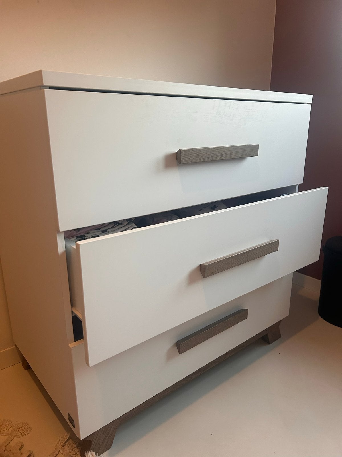TWF Complete Babykamer Set: Ledikant, Commode, Kledingkast, Ophalen, Gebruikt, Jongetje of Meisje