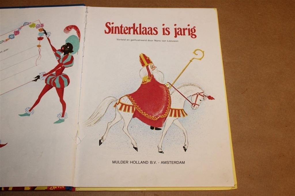 Sinterklaas is Jarig — Van Leeuwen, Verhaaltjes en Versjes, Gebruikt, -, -, Ophalen of Verzenden