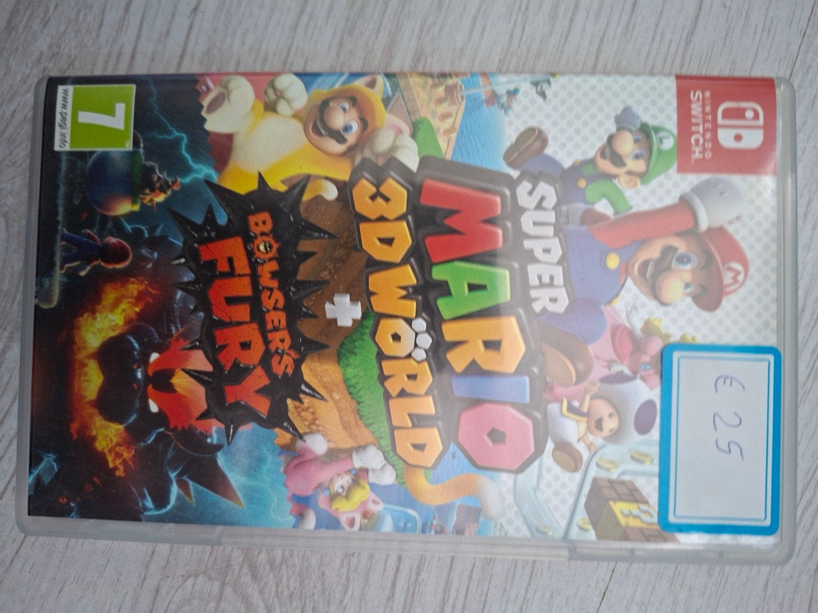 Super Mario 3D World + Bowser's Fury Nintendo Switch, 3 spelers of meer, Ophalen, Zo goed als nieuw, Vanaf 7 jaar