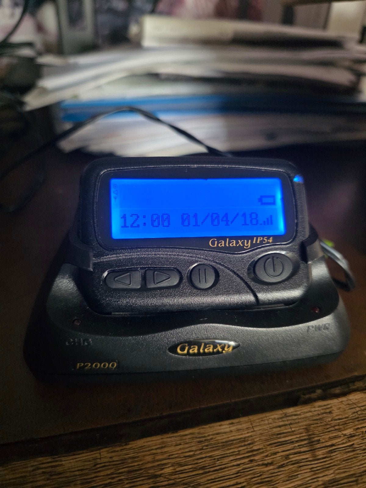 Te koop! Nette Galaxy V9.0 P2000 pager incl oplader!, Ophalen of Verzenden, Gebruikt
