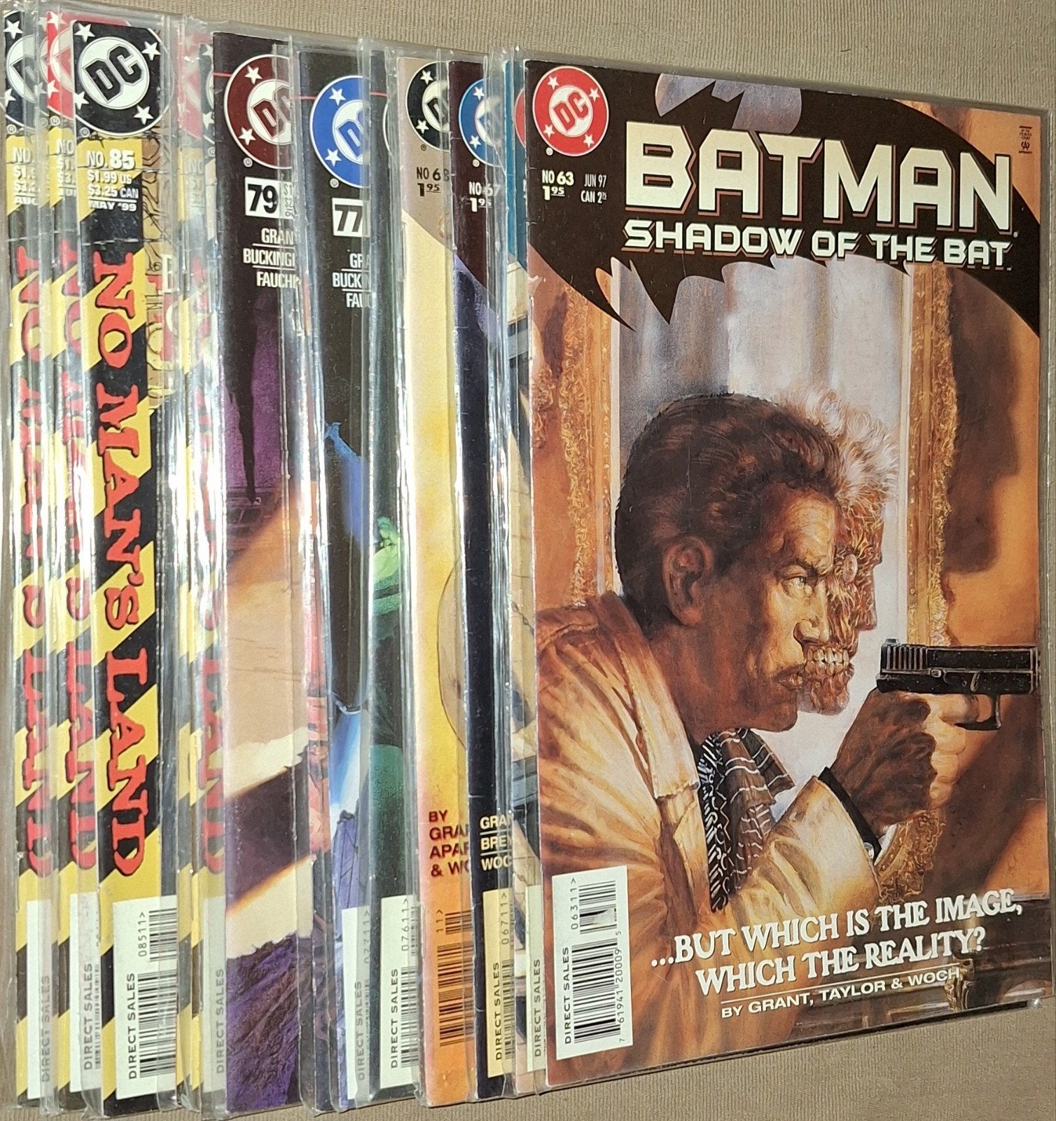 23x  Batman    Shadow Of The Bat : 63 65-68 75-80 82-94, Meerdere comics, Verzenden, Zo goed als nieuw, Amerika