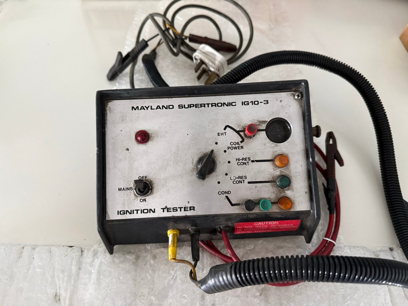 Mayland Supertronic IG10-3 Ontstekingstester, Ophalen of Verzenden, Gebruikt, Universele onderdelen