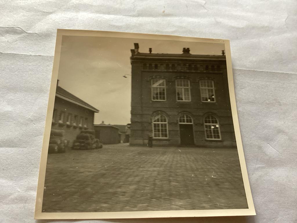 Oude foto Willem III Kazerne Amersfoort exercitieterrein, Ophalen of Verzenden