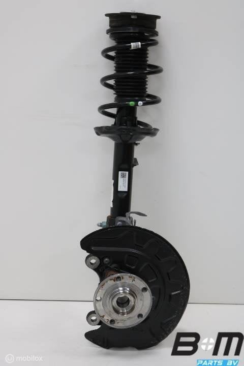 Nieuwstaat Veerpoot linksvoor VW Golf 7 5Q0413023FK, Gebruikt