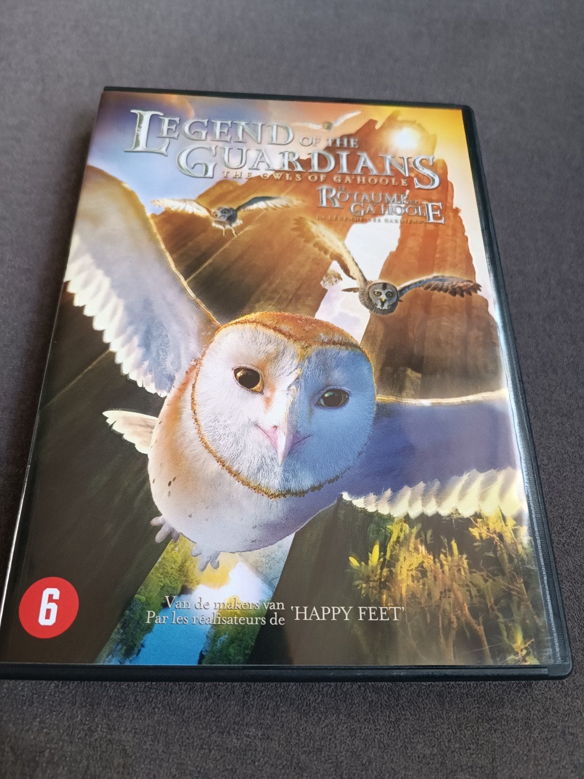 Legend of the guardians- dvd, Alle leeftijden, Ophalen of Verzenden, Zo goed als nieuw, Anime (Japans)
