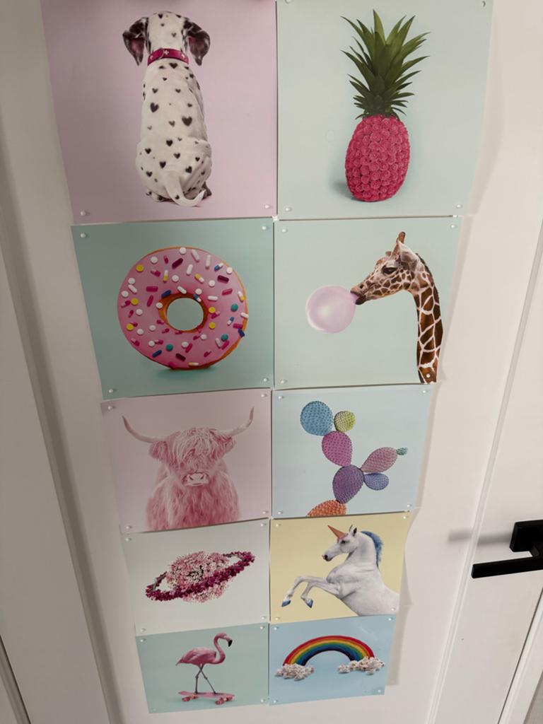 IXIX Paul Fuentes wanddecoratie set, Ophalen of Verzenden, 75 cm of meer, 50 tot 75 cm, Print