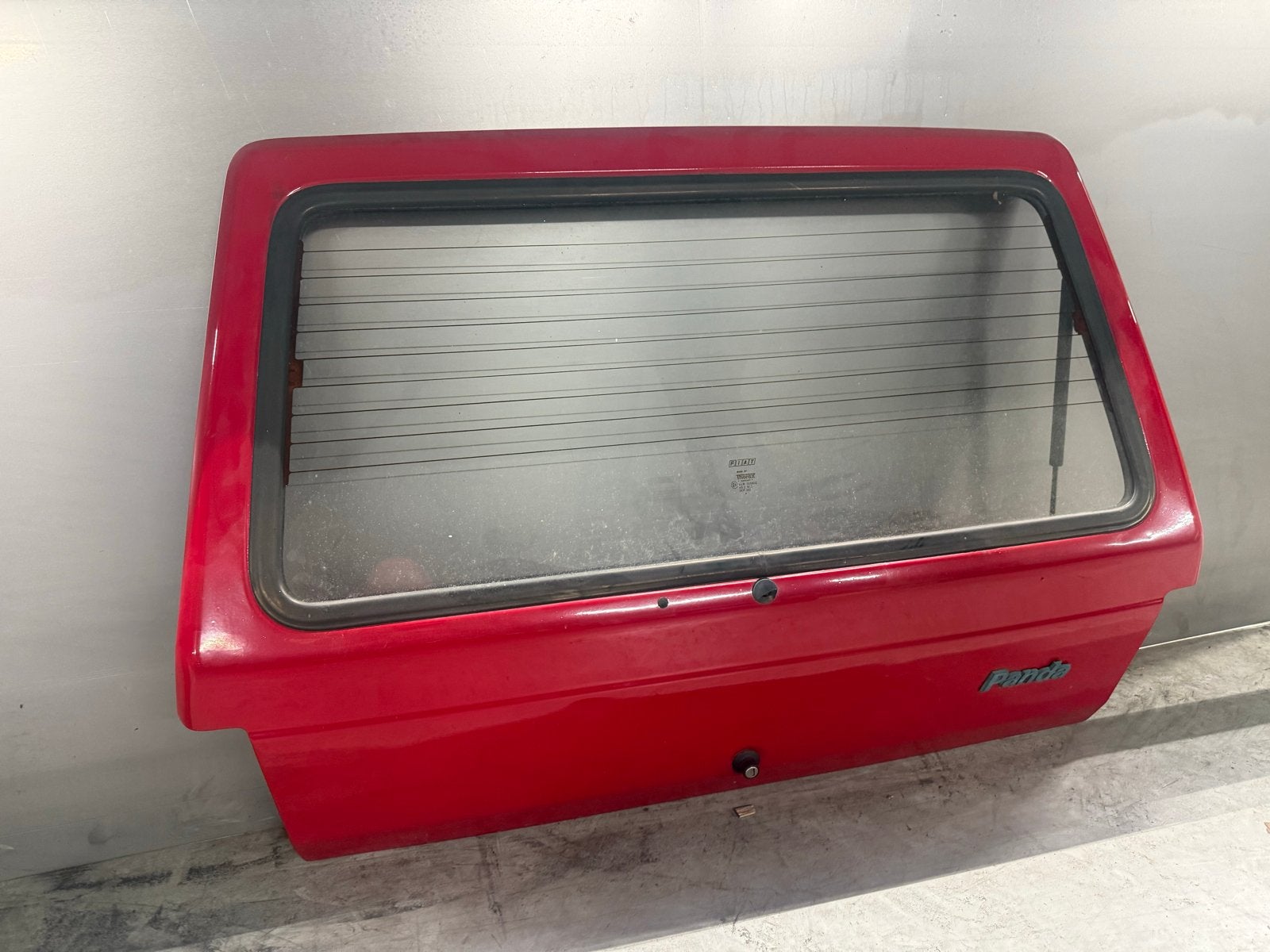 Achterklep rood Fiat Panda 4x4  model 141 uit 1995, Auto-onderdelen, Ophalen, Gebruikt, Achterklep, Achter