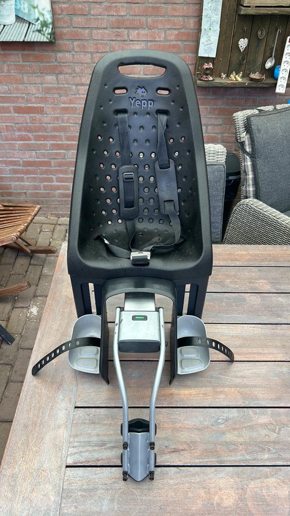 Yepp fietsstoeltje achterop, Ophalen, Gebruikt