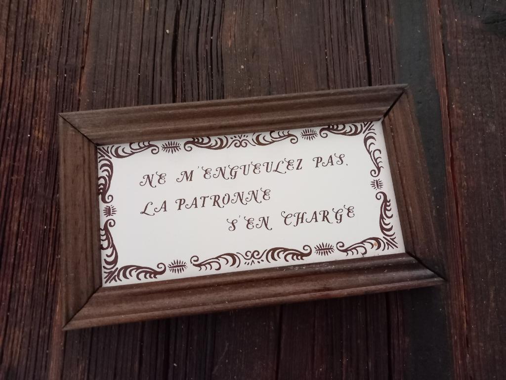 wand tegels spreuken Franse wijsheden brocante mosa patronne, Antiek en Kunst, Ophalen of Verzenden