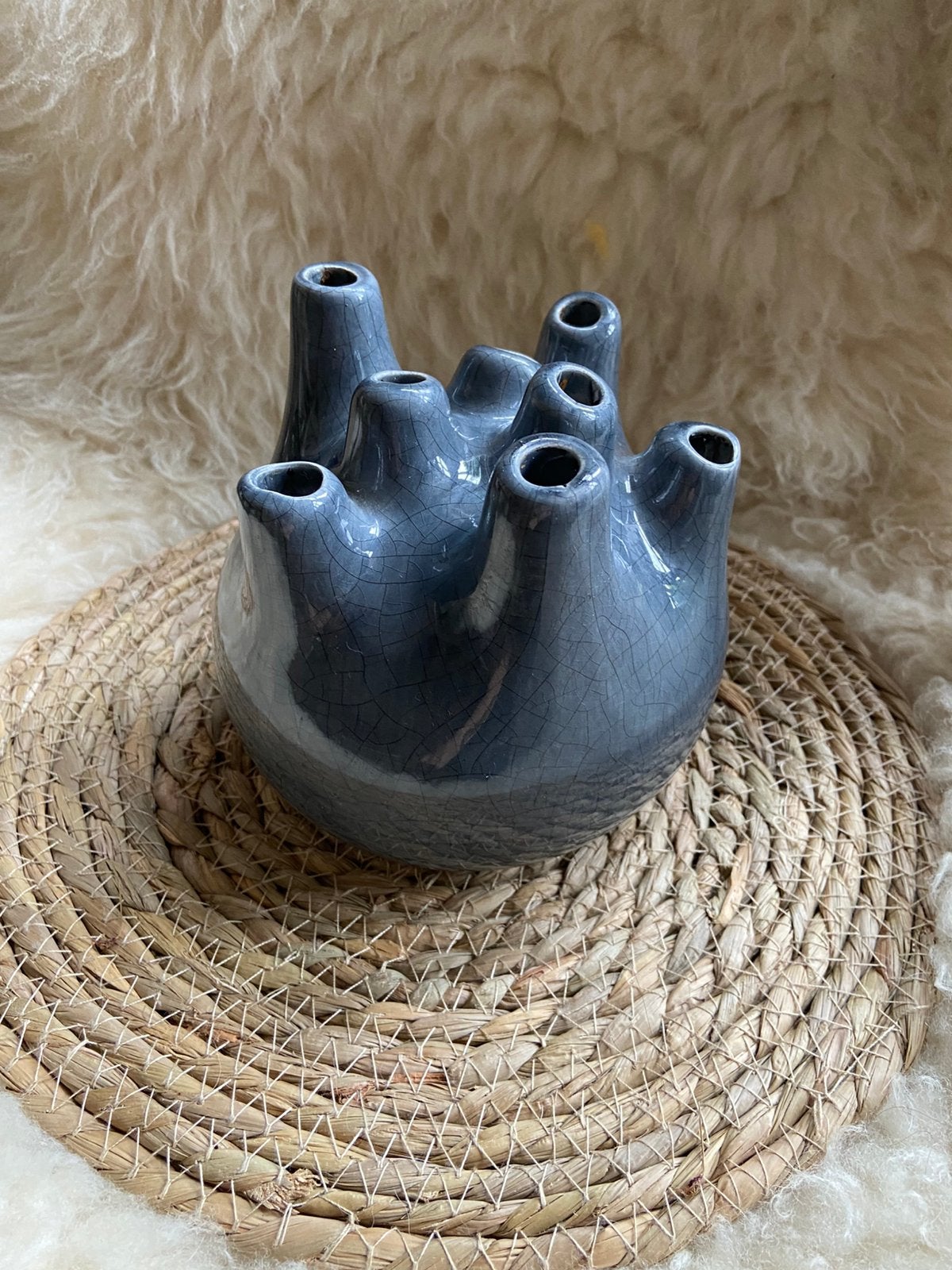 Toetervaas Isabella van villa pottery, Ophalen of Verzenden, Zo goed als nieuw