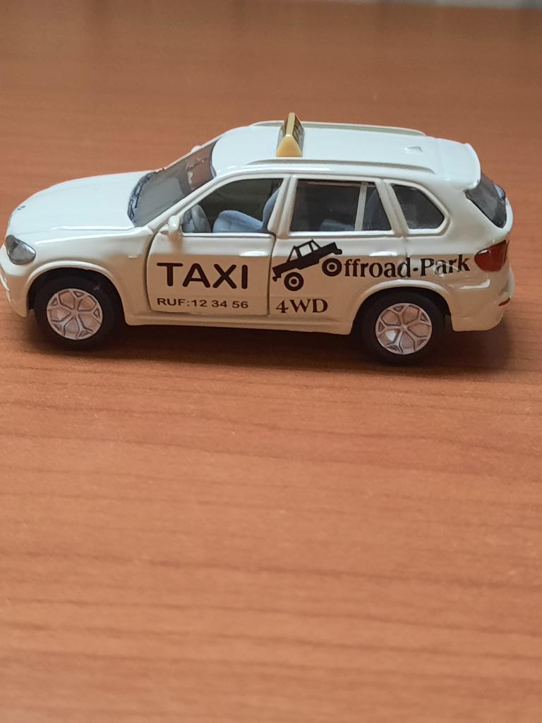 Taxi Siku BMW X5, Ophalen of Verzenden, Nieuw, Auto, SIKU