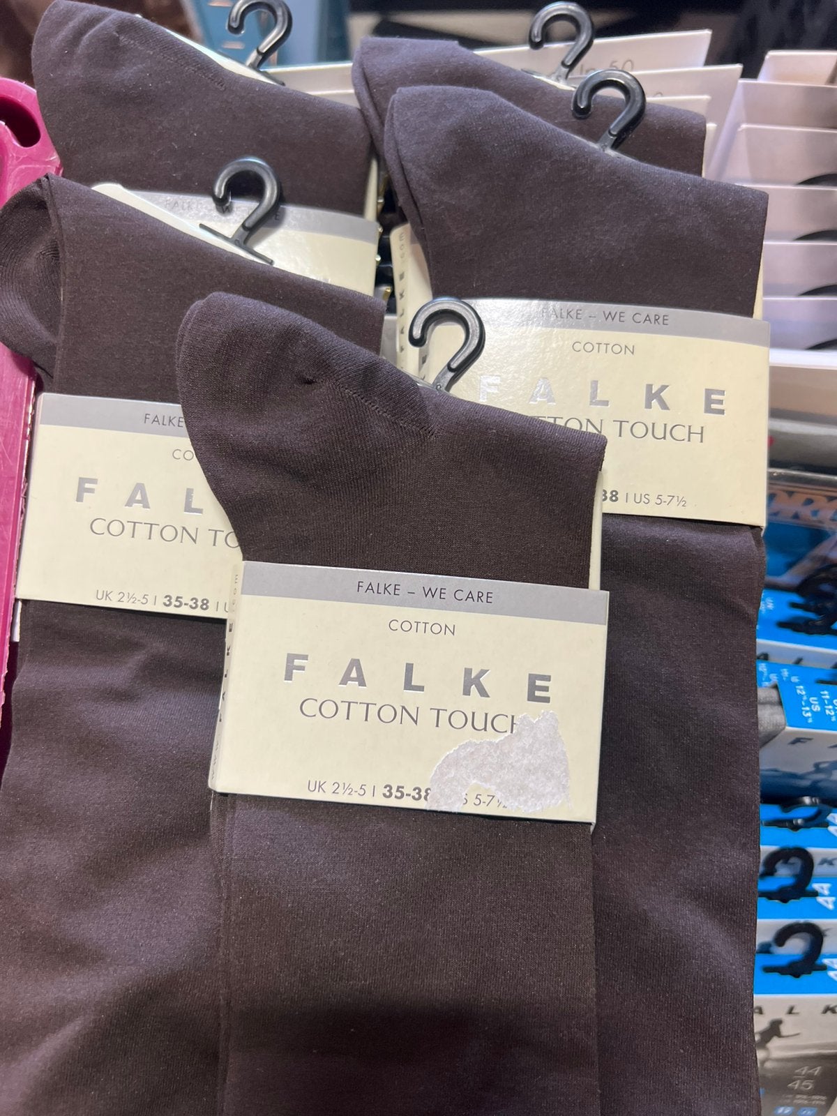 Falke cotton touch kniekousen maat 35/38 NIEUW!! Nu €7,50, Ophalen of Verzenden, Nieuw